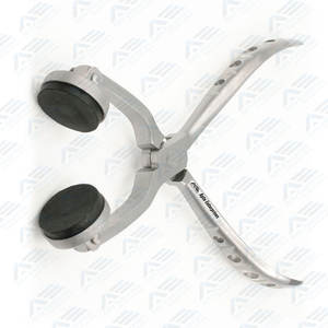 Pince optique pour le réglage et la fixation des lunettes Outil de précision avec embouts en caoutchouc Diamètre 25mm Tâches optiques et d'opticien - Product Image 5