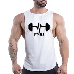 Camiseta sin Mangas Económica para Hombres Grandes y Altos, Camiseta Deportiva para Hombre para la Temporada de Verano, Camiseta sin Mangas de Alta Calidad - Product Image 2