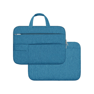 Slim Protective <b>Laptop</b> <b>Sleeve</b> with Soft Inner Lining Water Fabric Shockproof Padding Lightweight Design for Daily Office - Product Image 3
