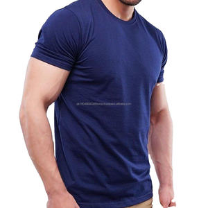 Camiseta de Cuello Redondo para Hombre, Diseño Personalizado, Alta Calidad, Talla Grande, 100% Algodón, Camiseta Lisa para Hombre, Servicios OEM - Product Image 2