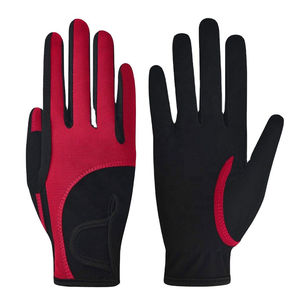 Guantes de equitación de cuero OEM al por mayor, de secado rápido, fáciles de lavar, transpirables, impermeables, antideslizantes, duraderos, de alta calidad, personalizados para hombre - Product Image 4