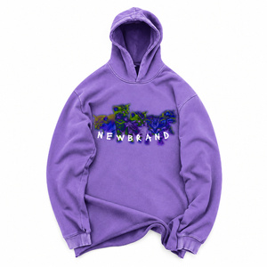 Maßgeschneiderter Grafik-Hoodie Übergroßer Pullover Bedruckter Streetwear-Sweatshirt 100% Baumwolle Raglan-Ärmel Unisex Großhandel Privat - Product Image 1