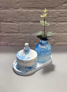 Classic Handcrafted Resin Jar Set Stackable & Heatable Eco-Friendly Kitchen Tableware for Business Gifts - Product Image 4