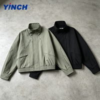 Vente directe d'usine, veste pour homme, style streetwear, vêtements de printemps et d'automne, design de vêtements de travail, vestes bomber décontractées pour homme