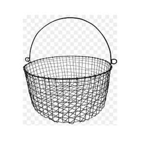 Metal Wire Storage <b>Basket</b> Rectangle <b>With</b> Handles Simple Design Multi Purpose Neatening Organizer Customized Designed <b>Basket</b> - Product Image 5