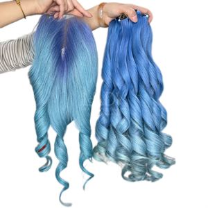 Extensiones de Cabello Humano Vietnamita Ombre de la Más Alta Calidad, Colores Vibrantes, Cabello Natural Rizado, Set de Paquetes con Cierre 2026 - Product Image 1