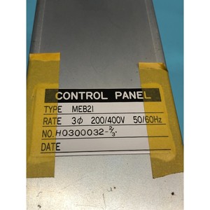 แผงควบคุม MEB21, 3 เฟส, 200/400V, 50/60Hz, 150526 - อุปกรณ์และอะไหล่เซมิคอนดักเตอร์ระดับโลกที่เชื่อถือได้ - Product Image 6
