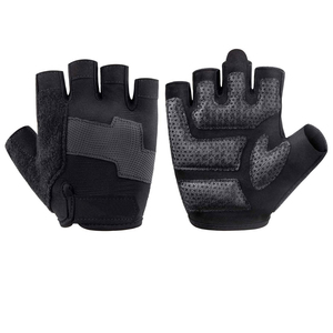 Custom Logo Cycling Gloves OEM Manufacturer Private Label Breathable <b>Half</b> Finger Gel Padded Anti <b>Slip</b> Gloves Bulk Wholesale - Product Image 2
