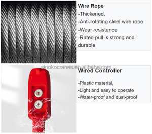 Cabrestante de servicio pesado 380V Tracción <span class=keywords><strong>Polipasto</strong></span> eléctrico Grúa de elevación Construcción Barco Cabrestante <span class=keywords><strong>lineal</strong></span> - Product Image 4
