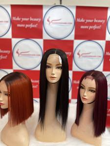 Perruques lisses en os de nombreuses couleurs extensions de cheveux sur le dessus 100% extensions de cheveux humains vietnamiens bruts qualité exceptionnelle au prix de gros - Product Image 5