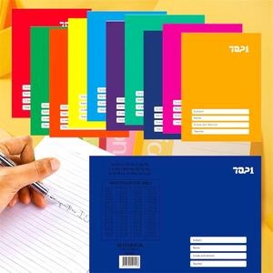 Carnet d'écriture A5 Top1 pour étudiants - Collection Rentrée des classes 2026 - Fournitures de papeterie en gros avec table de multiplications - Product Image 4