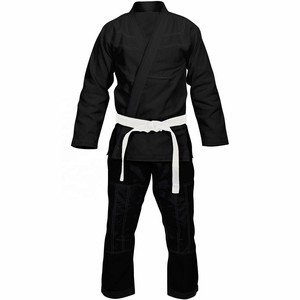 Ensemble d'uniformes de Jiu-Jitsu personnalisés avec patchs logo BJJ, tissage perlé 550 GSM, respirant, léger, brodé, sur mesure, OEM ODM - Product Image 3