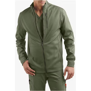 <b>Next</b> Level Medical Scrub Jacket With Soft Breathable Fabric And Durable Functional Pocket Layout - Product Image 2