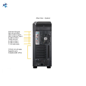 As-5014A-TT İş İstasyonu Tek Soketli Threadripper Pro İşlemcili DDR4 PCIe 4.0 Tower Yüksek Performanslı Bilgi İşlem Platformu - Product Image 4