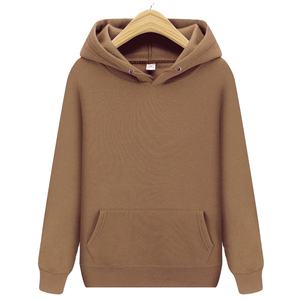 Sweat à capuche décontracté pour homme, imprimé sur mesure, en gros, confortable, coupe régulière, couleur unie, manches longues, 100% coton molleton - Product Image 3