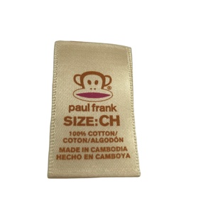 ฉลากเสื้อผ้าพิมพ์ออฟเซ็ตคุณภาพสูงกำหนดได้เองรีไซเคิลวัสดุรีไซเคิลดีไซน์ทันสมัย - Product Image 5