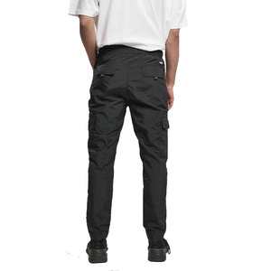 Pantalones Cargo Casuales para Hombre, Resistentes al Viento, Tipo Paracaídas, 100% Nailon, con Dobladillo Elástico y Bolsillos Multifuncionales - Product Image 2