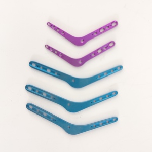 Placa de Fusión Recta en L de Alta Precisión, Implantes Veterinarios para Reparación Ósea en Animales, para Cirugía Canina y Felina - Product Image 2