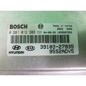 Module de commande moteur Santa Fe SM 2000-2006 d'occasion ORIGINAL 3910327935 - Product Image 4