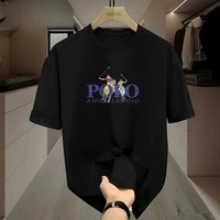 Camisetas de Jersey de Verano 2026 de Marca de Lujo para Hombre y Mujer, Estampado DTF Frontal, Ropa Deportiva Informal de Algodón, Ropa Urbana de Alta Calidad, Cuello Corto