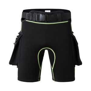 Customized <b>Men's</b> Neoprene <b>Wetsuit</b> Tech Diving Shorts with Tool Pocket <b>for</b> Surfing Professionally tailored from heavy-duty 3.0mm - Product Image 3