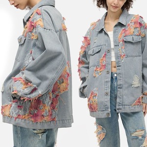 Chaqueta Larga de Mezclilla para Mujer, Nueva Moda de Invierno, Cómoda, Ajustable, Transpirable, Venta Caliente, Precio Económico - Product Image 5