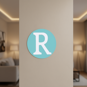 Ilan Lettera Decorativa R 11Cm Bianca Per Decorazione Murale - Product Image 3