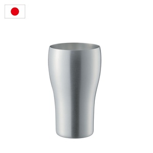 Gobelet HANA mat, 200 ml, 300 ml, 400 ml, fabriqué au Japon, gobelet en métal avec revêtement en étain à l'intérieur, idéal pour la bière, le vin, le café glacé - Product Image 1