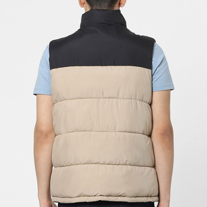 2026 Latest Wholesale High Quality Custom Made OARH INT INDUSTRY Mens <b>Waterproof</b> Windproof Canvas Winter Puffer Vest Casual - Product Image 3