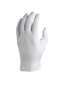 High Quality Best Price Interlock White Inspection Gloves Direct <b>Sale</b> Fabric Cotton Gloves Custom Logo Cleaning Worker Gloves - Product Image 1