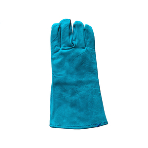 Wholesale Multi-Layer Cowhide Leather Winter Outdoor High Temperature Eco-Friendly Safety Welding <b>Gloves</b> with Touchscreen - Product Image 4
