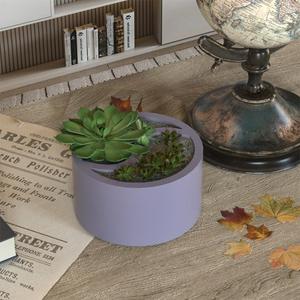 Moule en silicone pour bougie en résine époxy, ciment, gypse, pot à fleurs, boîte de rangement Yin et Yang, aromathérapie - Product Image 3