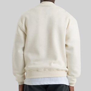Sweat-shirt à col rond pour homme, coupe classique, en coton French Terry, pull décontracté pour l'automne - Product Image 4