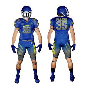 Personalizado fútbol barato precio OEM nuevo diseño personalizado fútbol americano uniforme transpirable logotipo personalizado sublimación fútbol americano Jersey <span class=keywords><strong>Takle</strong></span> sarga Jersey gran oferta jerseys NFlin - Product Image 1