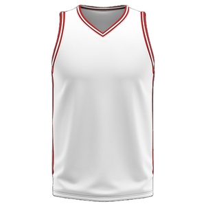 Camiseta de Baloncesto Personalizada al por Mayor, Estilo Cuello en V, Secado Rápido, Unisex, Tallas Grandes, Diseño Deportivo de Última Moda - Product Image 6