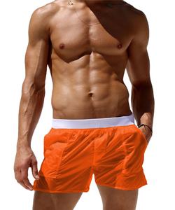 2024ขายส่งว่างเปล่าฤดูร้อนแห้งเร็วคุณภาพสูงกันน้ําสบายๆHyaline Beachกางเกงขาสั้นกางเกงว่ายน้ําว่ายน้ําสั้นสําหรับชาย - Product Image 1