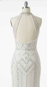 ชุดราตรียาวประดับด้วยลูกปัดคุณภาพพรีเมียมสำหรับงานแต่งงานและงานพรมแดง มีจำหน่ายในราคาส่งออก - Product Image 6