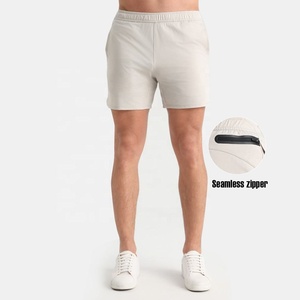 Custom logo Mens Workout Athletic Cargo Shorts Front Logo Spandex/Polyester Canvas Fabric Quick Dry Mid Waist Drawstring Closure - Product Image 1
