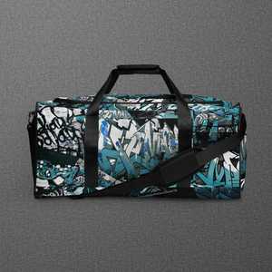 Sac de voyage à fermeture éclair avec imprimé graffiti OEM ODM, grande capacité, usage décontracté, en polyester - Product Image 1