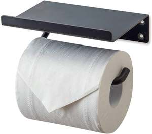 Support mural en métal pour rouleau de papier toilette, étagère, support pour loisirs créatifs, support pour papier toilette et de cuisine, meilleure vente - Product Image 1