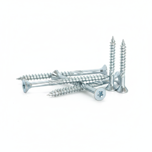 Vis autoperceuses en acier au carbone, modèle PDC 10, à tête plate Torx, filetage grossier, classe 4.8 6.8, métriques/pouces, zinguées, vente en gros - Product Image 2
