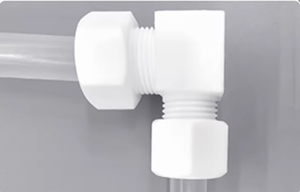 Conexiones de PTFE |   Conexiones de Compresión de PTFE |   Conexión Roscada / de Mamparo / Codo / en T |   Conectores de Tubería Resistentes a Productos Químicos - Product Image 5