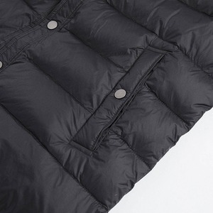 Blouson matelassé surdimensionné pour homme avec col montant, haute qualité, personnalisable OEM, manches longues, vêtement d'extérieur très chaud, vente en gros - Product Image 5