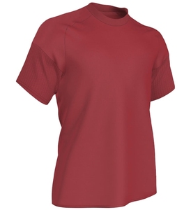 เสื้อยืดโพลีเอสเตอร์ผู้ชายระบายอากาศสำหรับฤดูร้อน เทคโนโลยี Cool Dry แขนสั้น เหมาะสำหรับวิ่งออกกำลังกายกลางแจ้ง เสื้อกีฬาประสิทธิภาพสูง - Product Image 3