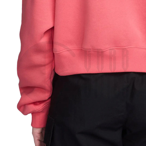 Sudadera con Capucha Corta Personalizada para Mujer, Sudadera Holgada de Felpa, Color Rosa, Ropa Casual Urbana, Fabricante OEM ODM - Product Image 6