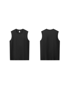 Wholesale Men Sports Custom Muscle Fitness Vest Tank Tops Clothing Blank Tank Tops Cotton Sleeveless Street Wear Tank Tops - Product Image 5