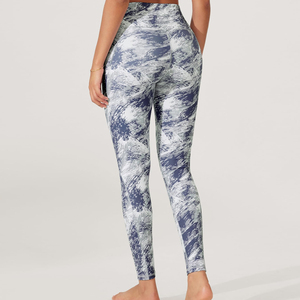 Leggings de yoga de cintura alta de último diseño para verano, lisos, para chicas, marca OEM, precio bajo, gran venta, leggings para damas. - Product Image 2