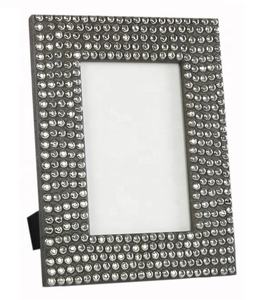 Marco de Fotos Moderno con Diseño de Rayas Diagonales Rectangulares, Hecho a Mano, Ecológico, Elegante, para Exhibición Vertical en Mesa, Personalizable - Product Image 2