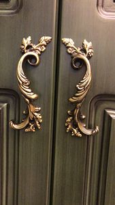 Tiradores de Metal Tradicionales para Muebles, Diseño Geométrico Multifuncional, Diseño Duradero con Ranuras, Tiradores para Cajones de Cocina, Armarios y Cómodas - Product Image 3