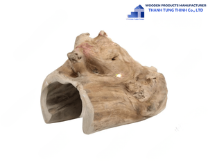 ไม้ตกแต่งบ้านสำหรับสัตว์เลื้อยคลานรูปทรงสี่เหลี่ยมผืนผ้า ยี่ห้อ Vietaquaticwood ทำจากไม้กาแฟ เป็นมิตรกับสิ่งแวดล้อม ทนทาน ใช้ได้ทุกฤดู - Product Image 2